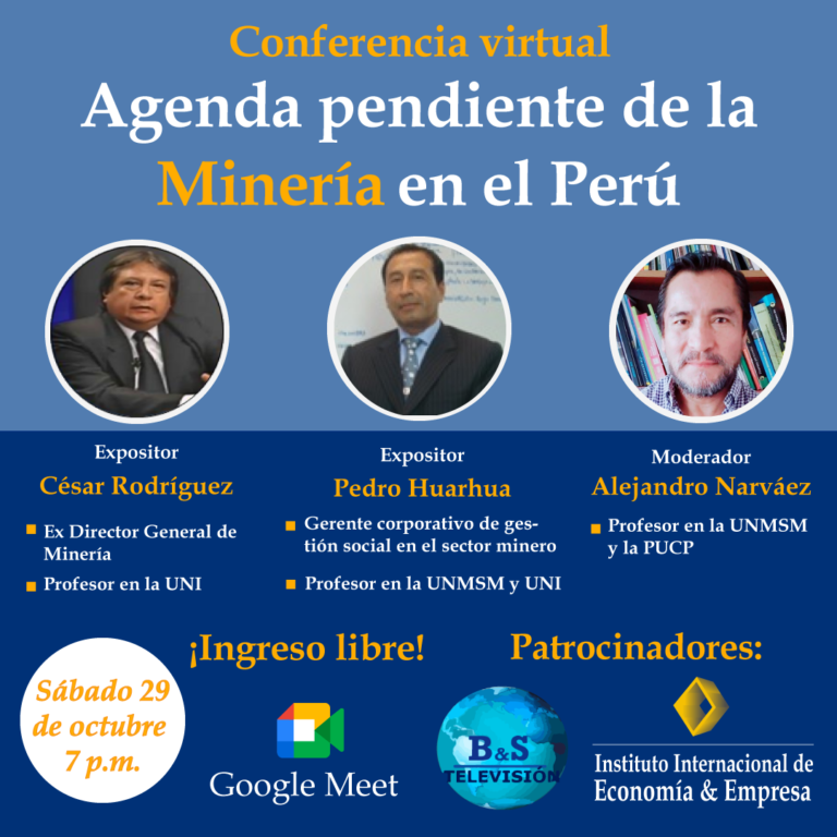 Agenda Pendiente De La Minería En El Perú Iiee Agenda Pendiente De La Minería En El Perú Iiee